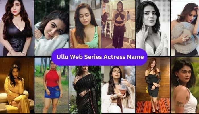 Ullu Web Series Actress Name